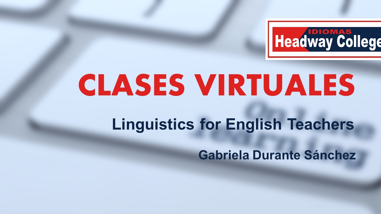 Linguistics for English Teachers